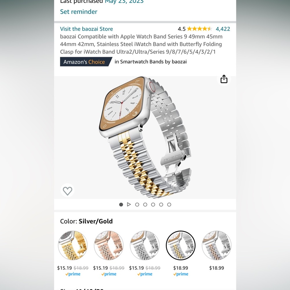⌚️ APPLE WATCH BAND